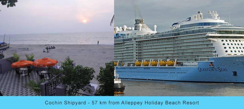 منتجع أليبي هوليداي بيتش Alappuzha المظهر الخارجي الصورة